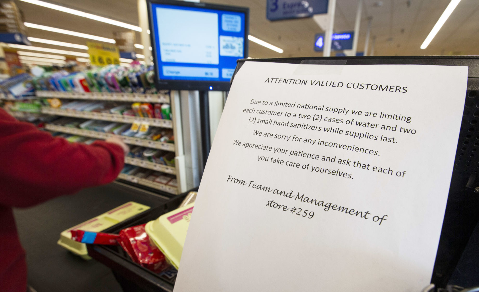 Food Lion limits sales of in-demand items